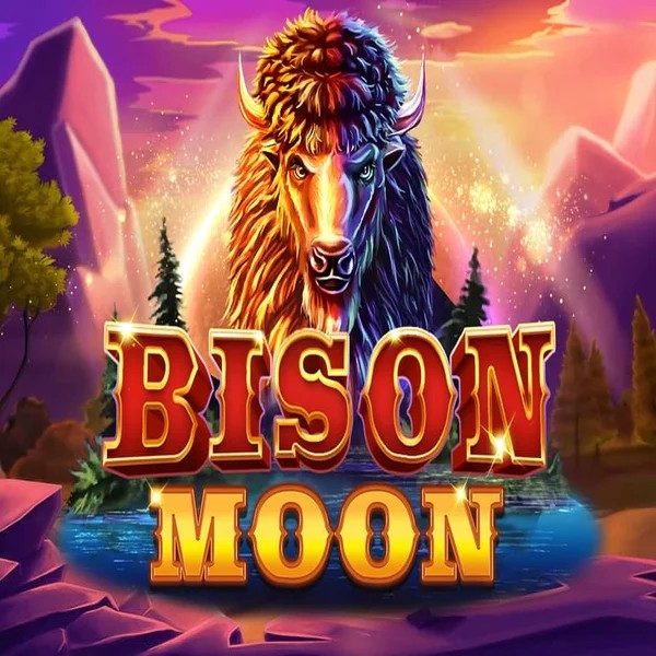 Slots logo of Bison Moon from Northern Lights Gaming at 711 Casino