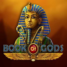 Official Slots logo: Book of Gods by BF Games at 711 Casino