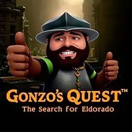 Logo of Gonzo's Quest from NetEnt at 711 Casino