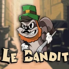 Le Bandit online game logo by Hacksaw Gaming on 17parts.nl