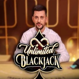 Unlimited Blackjack logo – Live Casino by Ezugi at 711 Casino