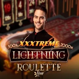 Live Casino logo of XXXtreme Lightning Roulette from Evolution at 711 Casino